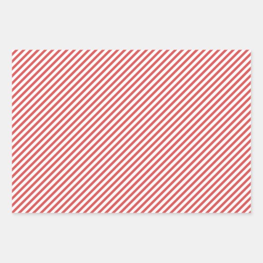 Cute Gingerbrood Man & Red Striped Kerstmis Inpakpapier Vel (Voorkant 2)