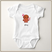 Cute Gingerbrood Man Romper