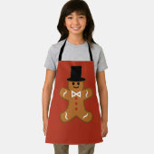 Cute Gingerbrood Man Schort (Insitu)