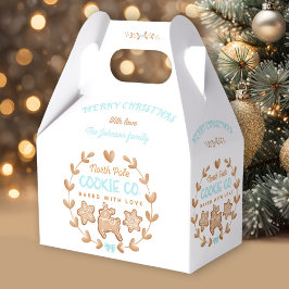 Cute Gingerbrood met kerstkoekjes Exchange Bedankdoosjes