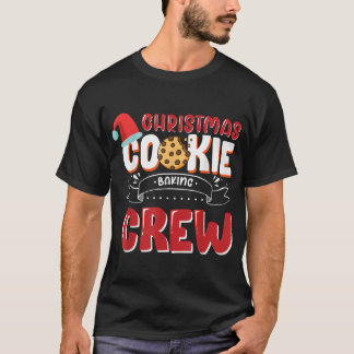 Cute Gingerbrood met kerstkoekjes Koekje Baking Cr T-shirt