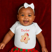 Cute Gingerbrood Romper