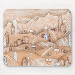 Cute Gingerbrood Village Artwork | MUISMAT