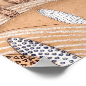 Cute Gingerbrood Village Artwork | POSTER (Hoek)