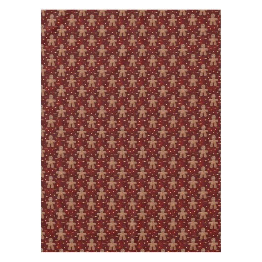 Cute Gingerbrood voor kerstmis Tafelkleed (Voorkant)