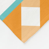 Cute Gingham Personalized Fleece Blanket (Hoek)