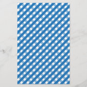 Cute Gingham Personalized Stationery (Achterkant)