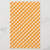 Cute Gingham Personalized Stationery (Achterkant)