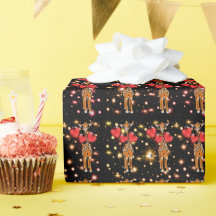 Cute giraf, glitter sparkle hartballonnen