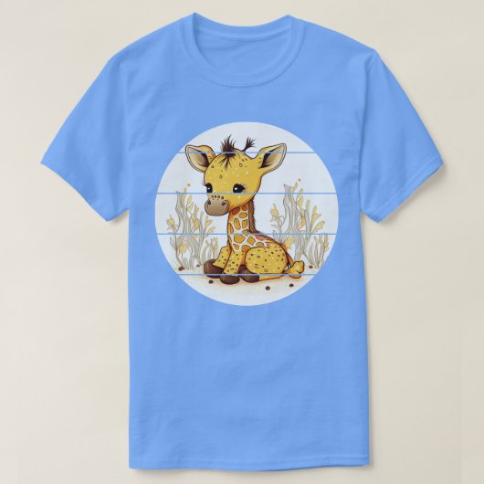 Cute Giraffe 1 T-shirt (Design voorkant)