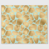 Cute Giraffe-afdruk Cadeaupapier (Vlak)