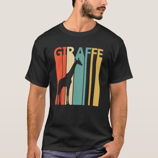 Cute Giraffe Animal T-shirt (Voorkant)