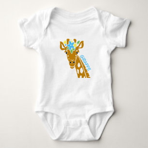 Cute Giraffe Baby Romper
