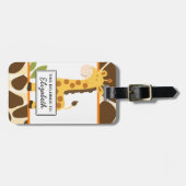 Cute Giraffe  Bagagelabel (Voorkant horizontaal)