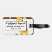 Cute Giraffe  Bagagelabel (Achterkant horizontaal)