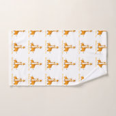 Cute Giraffe - Bathroom Towel Set Bad Handdoek (Handdoek)