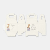 Cute giraffe bedankdoosjes (Uitgevouwen)