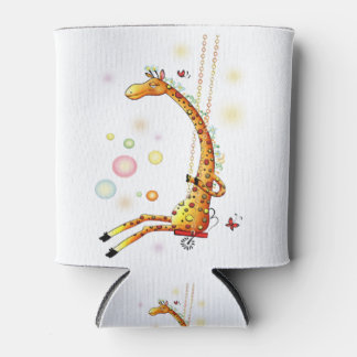 Cute Giraffe Blikjeskoeler