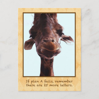 Cute Giraffe Briefkaart