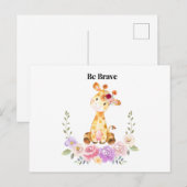 Cute Giraffe!  Briefkaart (Voorkant / Achterkant)