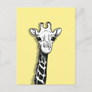 Cute Giraffe Briefkaart