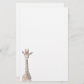 Cute giraffe briefpapier (Voorkant / Achterkant)