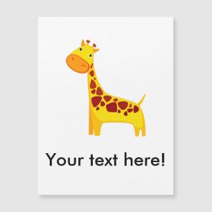 Cute giraffe cartoon