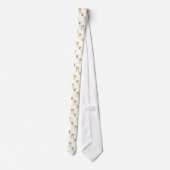 Cute Giraffe Cartoon Stropdas (Achterkant)