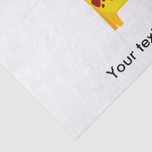Cute giraffe cartoon tissuepapier (Detail)