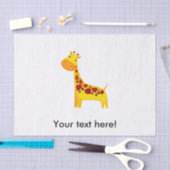 Cute giraffe cartoon tissuepapier (Craft)