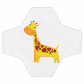 Cute giraffe cartoon voetbal (Enkel)
