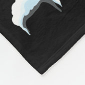 Cute Giraffe Christmas Light Funny Giraffe Lover X Fleece Deken (Hoek)