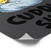 Cute Giraffe Couple This Is Our Cuddle  Poster (Hoek)