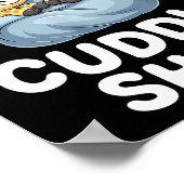 Cute Giraffe Couple This Is Our Cuddle  Poster (Hoek)