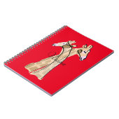 Cute Giraffe Couple Thunder_Cove Notitieboek (Linkerzijde)
