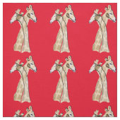 Cute Giraffe Couple Thunder_Cove Stof (Swatch)