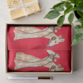 Cute Giraffe Couple Thunder_Cove Tissuepapier (Geschenk)