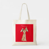 Cute Giraffe Couple Thunder_Cove Tote Bag (Achterkant)