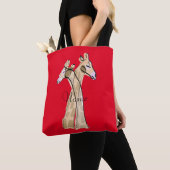 Cute Giraffe Couple Thunder_Cove Tote Bag (Dichtbij)