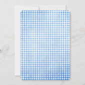 Cute Giraffe en Daisy Baby shower Kaart (Achterkant)