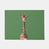 Cute giraffe face deurmat (Voorkant)