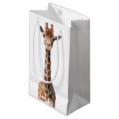 Cute giraffe face klein cadeauzakje (Voorkant Gekanteld)