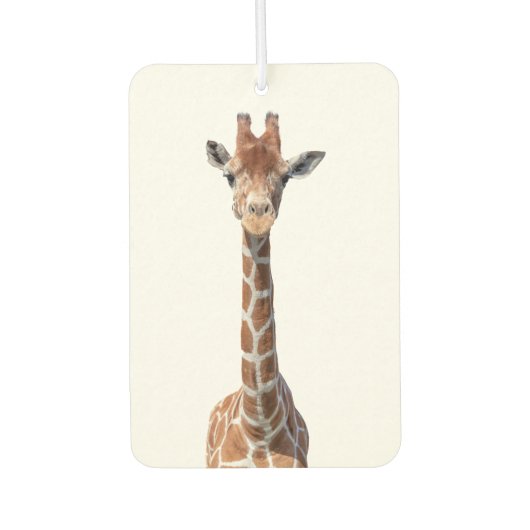 Cute giraffe face luchtverfrisser (Voorkant)