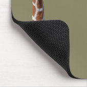 Cute giraffe face muismat (Hoek)
