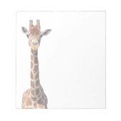 Cute giraffe face notitieblok (Voorkant)