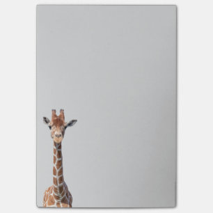 Cute giraffe face post-it® notes