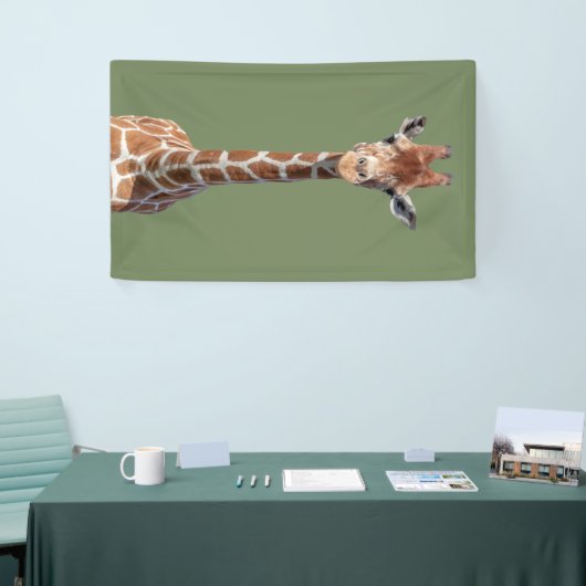 Cute giraffe face spandoek (Beurs)
