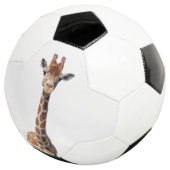 Cute giraffe face voetbal (Drie kwart)