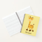 Cute Giraffe Facts Notitieboek (Binnen)