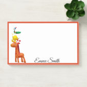 Cute Giraffe Fox Peacock Kawaii Animal Post-it® Notes (Kantoor)